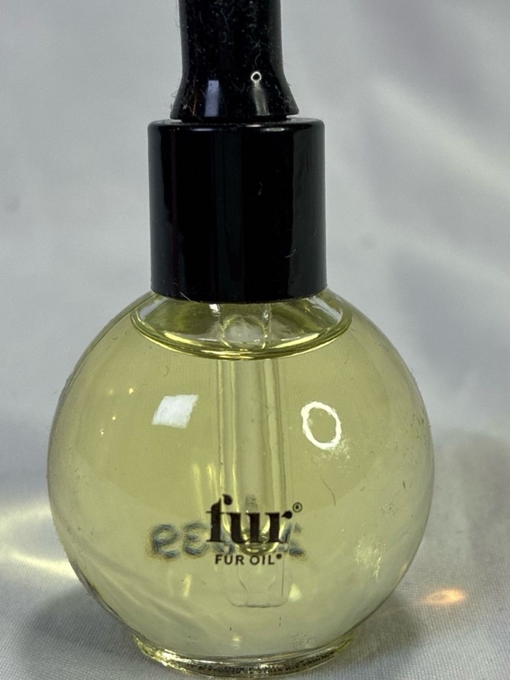 Fur Oil — Clear Yellow Fur Oil Serum with Dropper